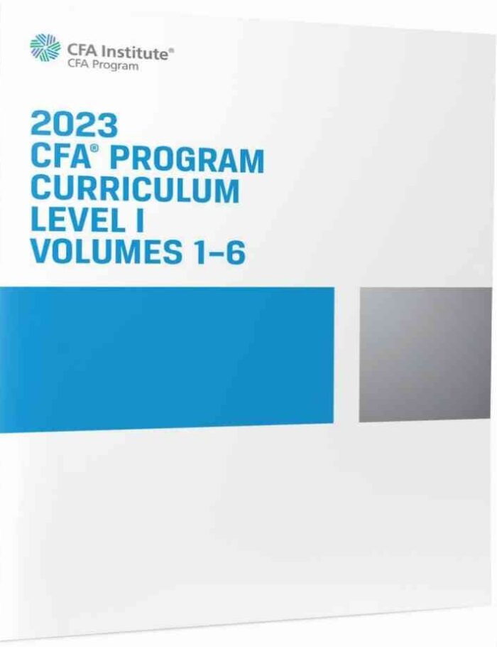 2023 CFA Program Curriculum Level I Box Set