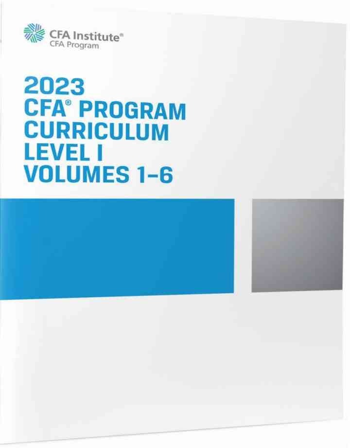2023 CFA Program Curriculum Level I Box Set