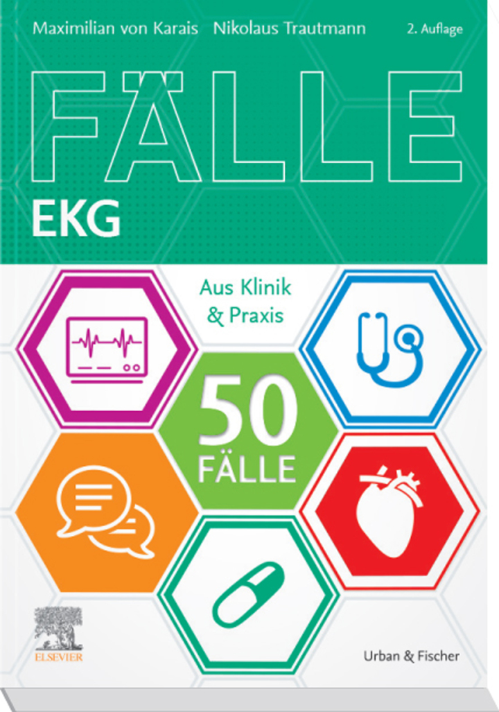 50 Fï¿½lle EKG: Aus Klinik und Praxis
