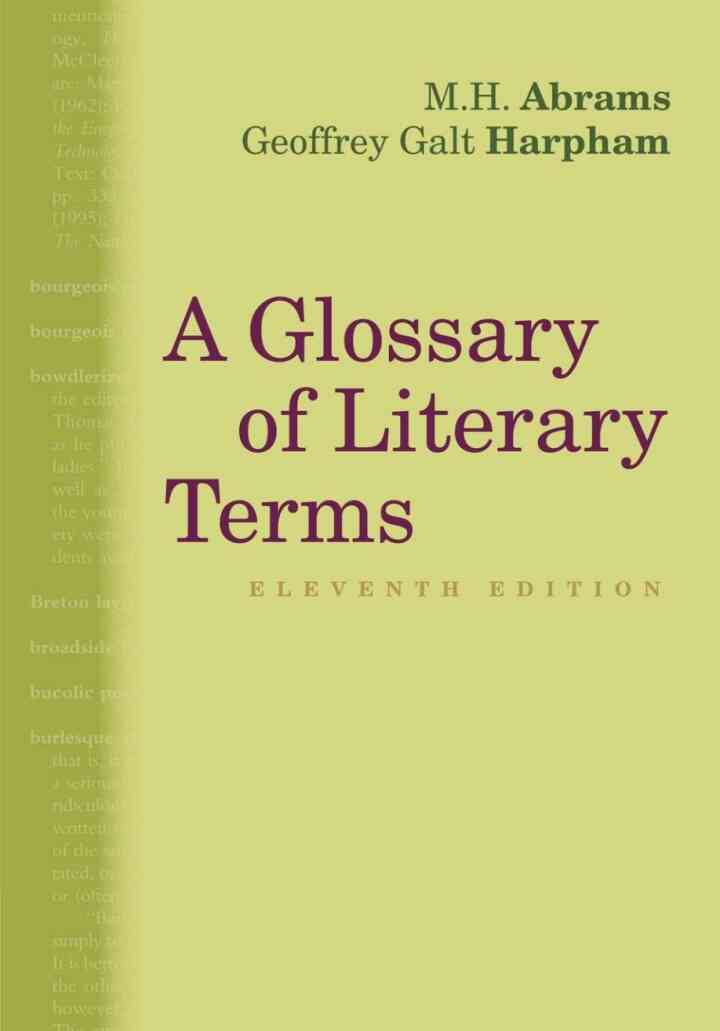 A Glossary of Literary Terms 11th Edition