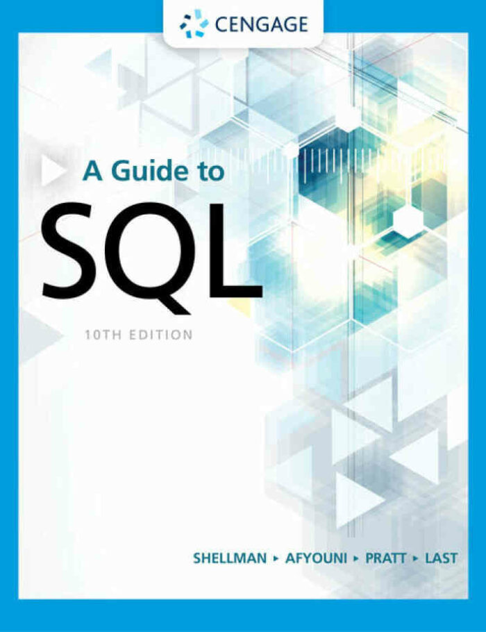 A Guide to SQL 10th Edition