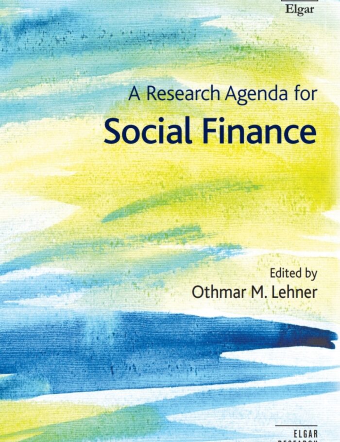 A Research Agenda for Social Finance