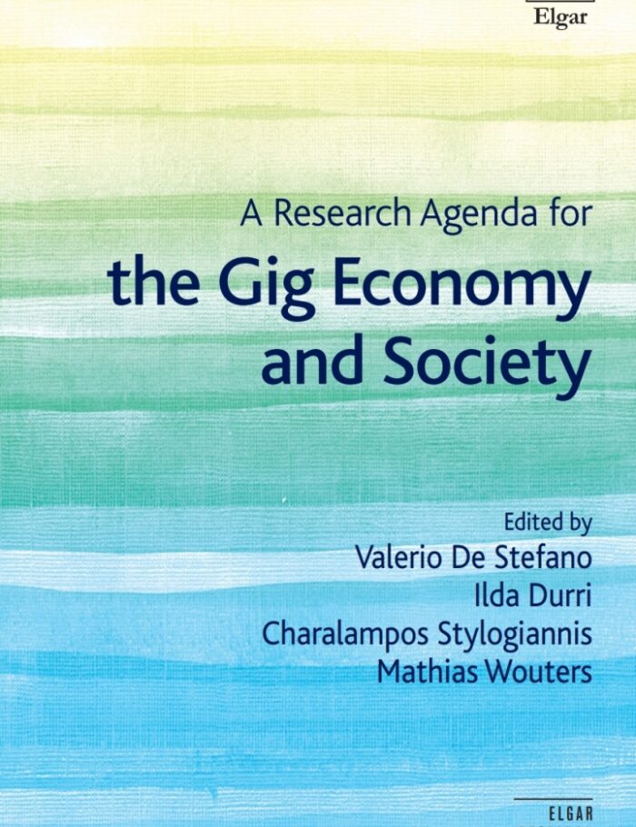 A Research Agenda for the Gig Economy and Society A Research Agenda for the Gig Economy and Society
