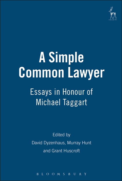 A Simple Common Lawyer: Essays in Honour of Michael Taggart