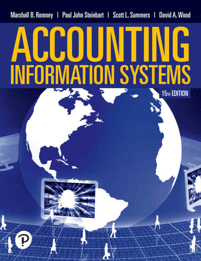 Accounting Information Systems, 15th Edition Accounting Information Systems, 15th Edition
