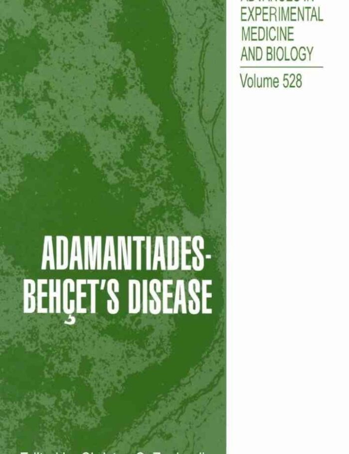 Adamantiades-BehÃ§et's Disease, 1st Edition