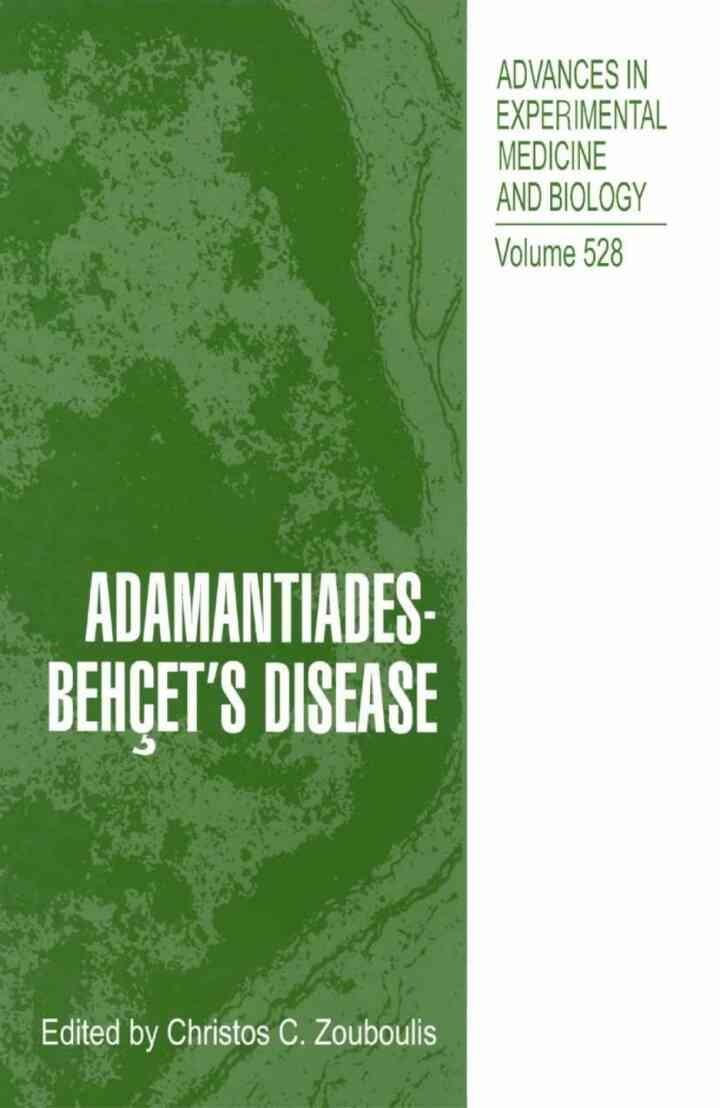 Adamantiades-BehÃ§et's Disease, 1st Edition