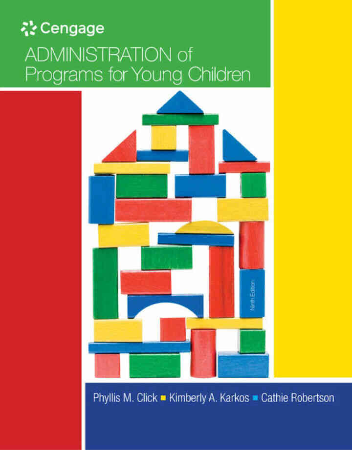 Administration of Programs for Young Children 9th Edition