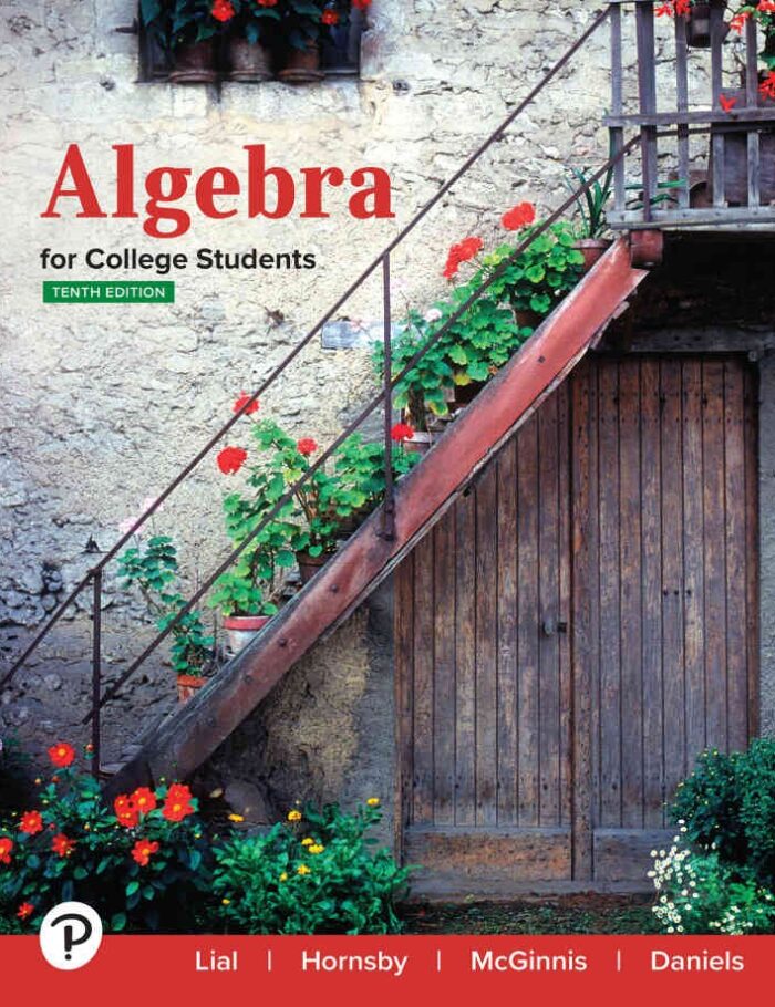 Algebra for College Students, 10th Edition