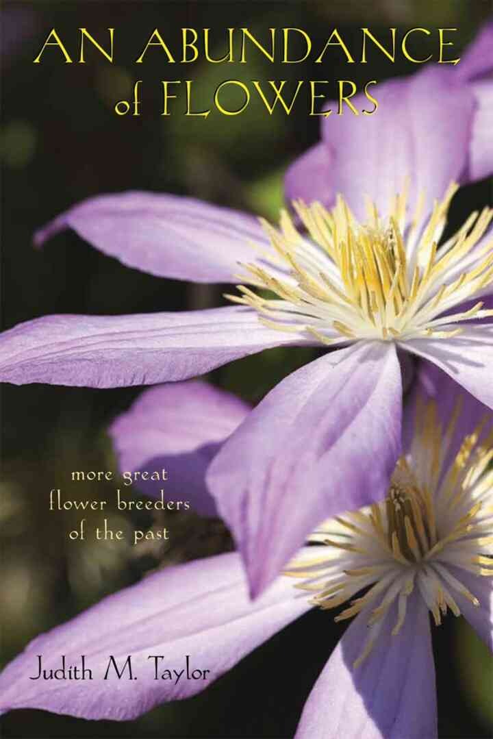 An Abundance of Flowers: More Great Flower Breeders of the Past, 1st Edition