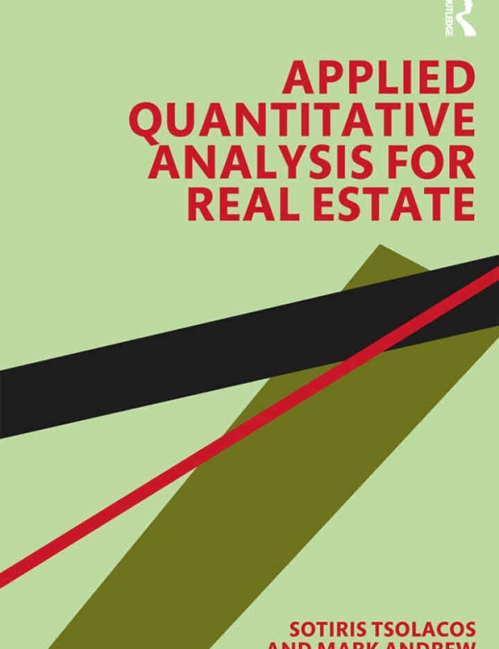 Applied Quantitative Analysis for Real Estate