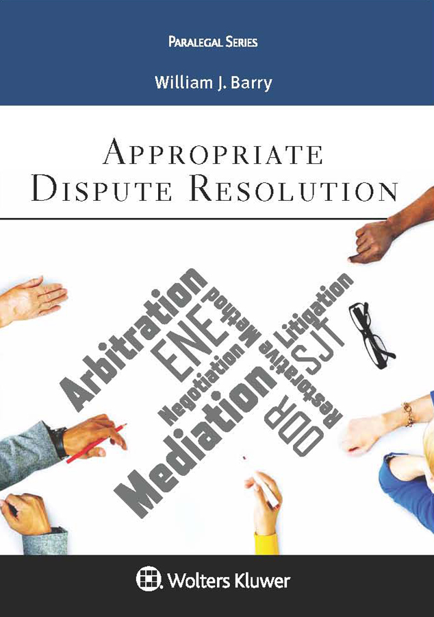 Appropriate Dispute Resolution