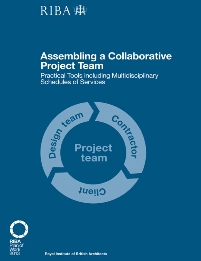 Assembling a Collaborative Project Team: Practical tools including Multidisciplinary Schedules of Services