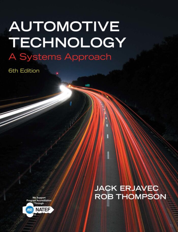 Automotive Technology: A Systems Approach 6th edition