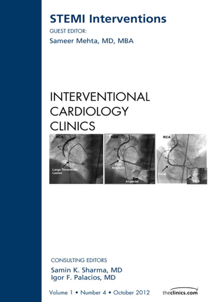 Back to Store Search Results STEMI Interventions An issue of Interventional Cardiology Clinics