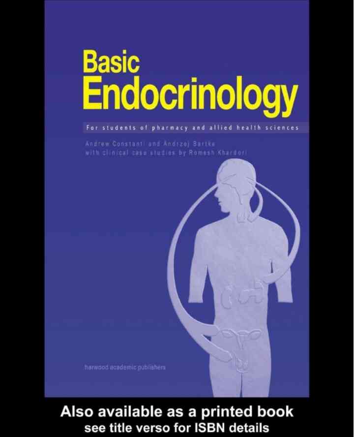 Basic Endocrinology: For Students of Pharmacy and Allied Health: For Students of Pharmacy and Allied Health