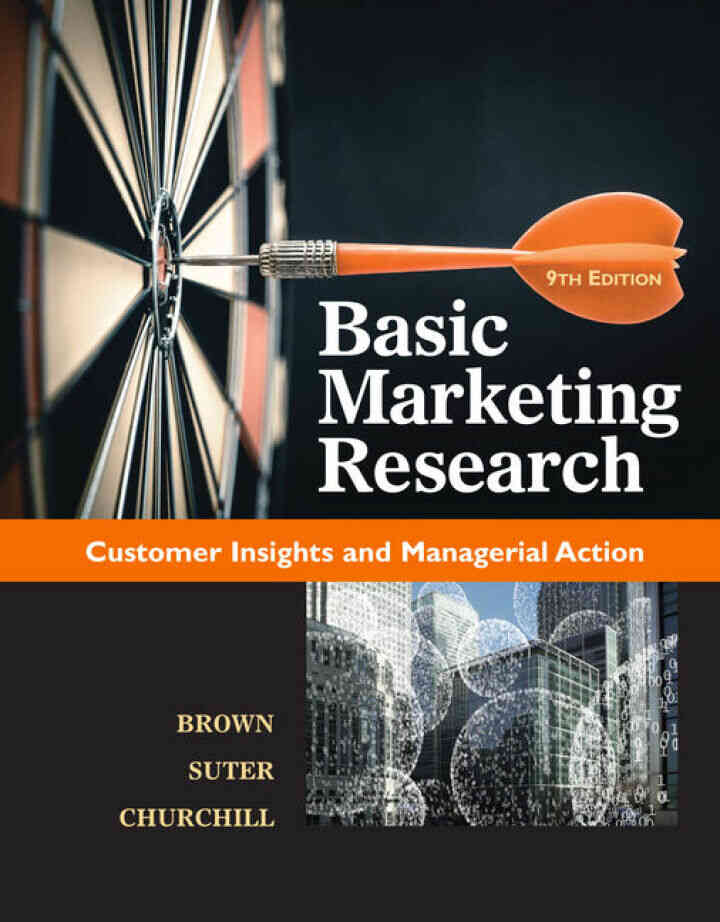 Basic Marketing Research 9th Edition