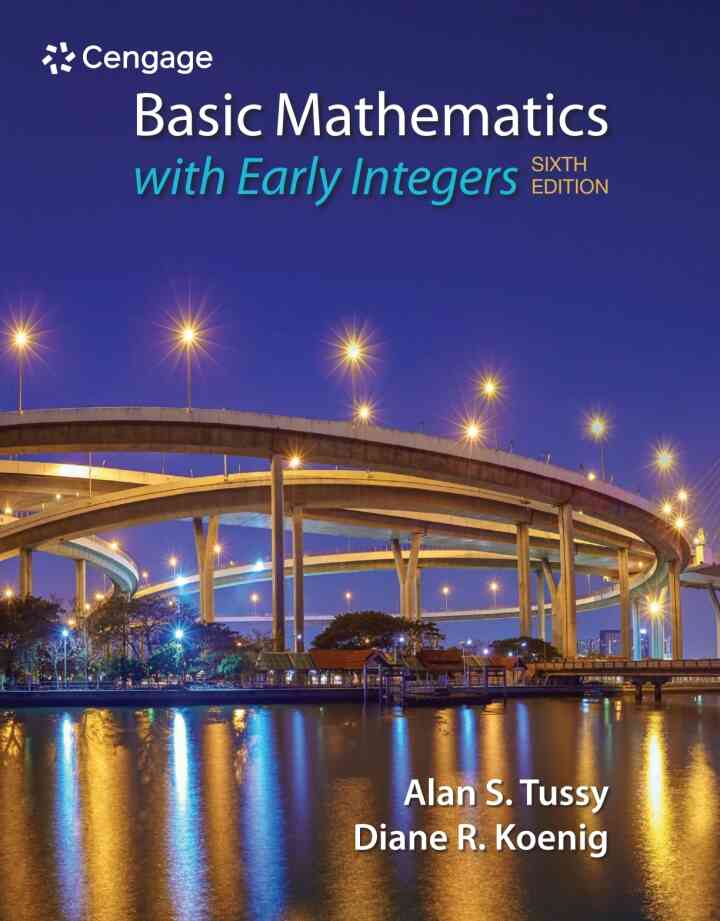 Basic Mathematics for College Students with Early Integers 6th Edition