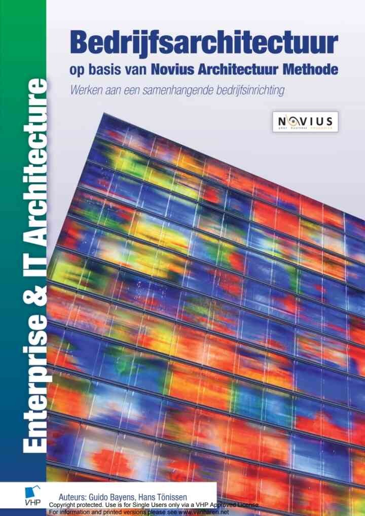 Bedrijfsarchitectuur op basis van Novius Architectuur Methode, 2nd Edition
