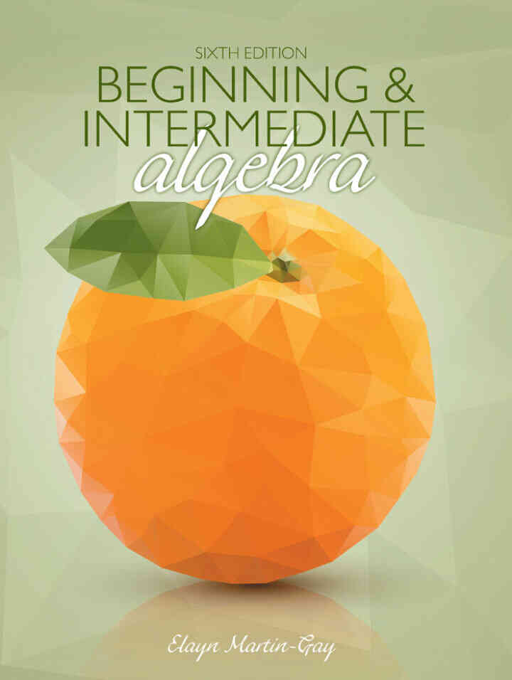 Beginning & Intermediate Algebra, 6th Edition