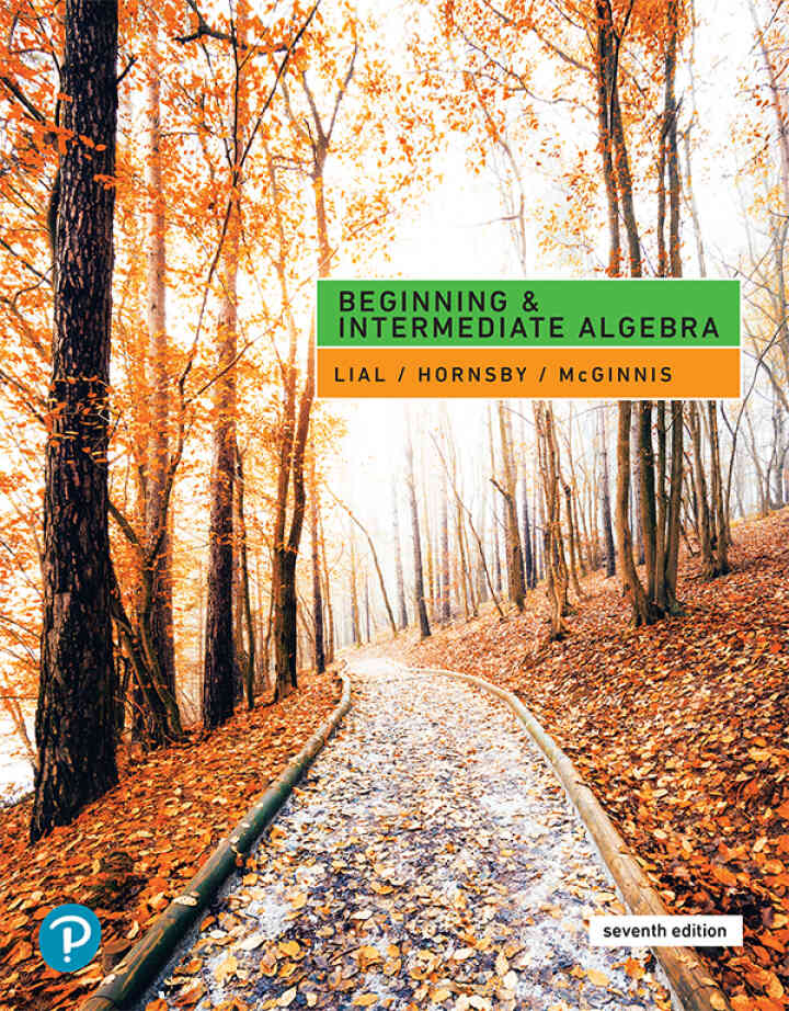 Beginning & Intermediate Algebra, 7th Edition