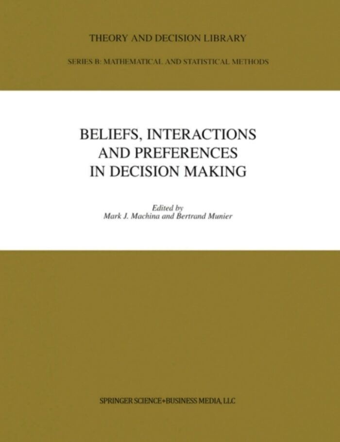 Beliefs Interactions and Preferences: in Decision Making