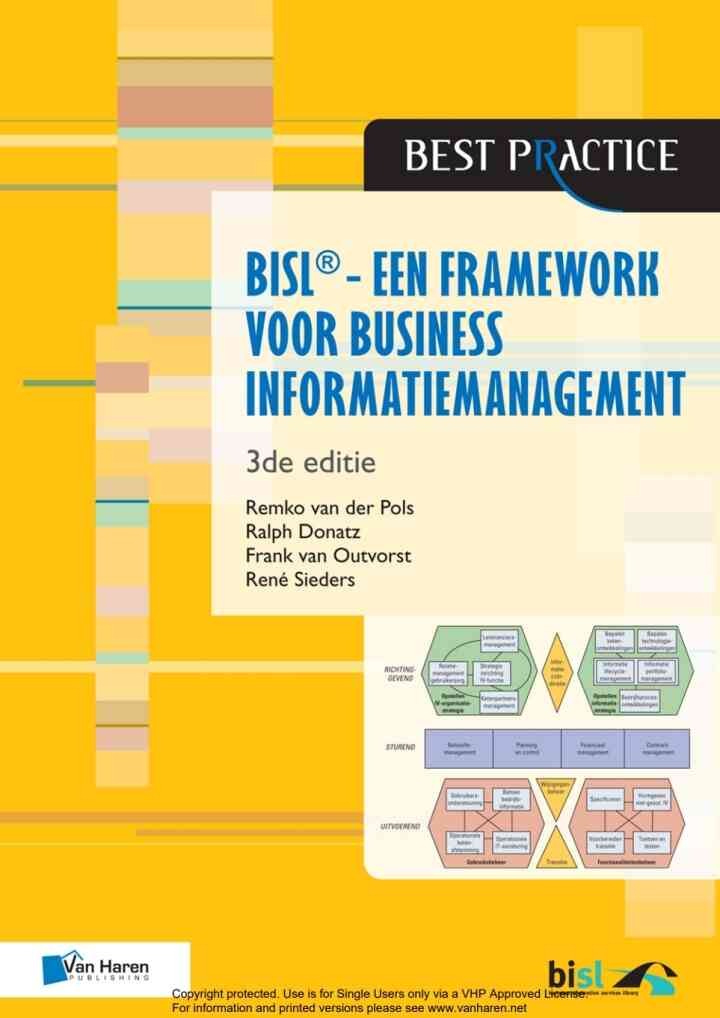 BiSL Â® - Een Framework voor business informatiemanagement - 3de editie, 3rd Edition