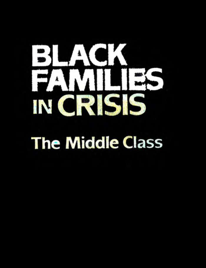 Black Families In Crisis: The Middle Class