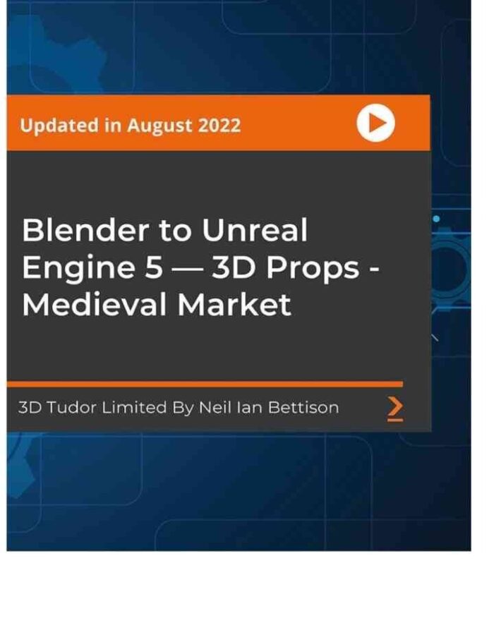 Blender to Unreal Engine 5 â€” 3D Props - Medieval Market, 1st Edition