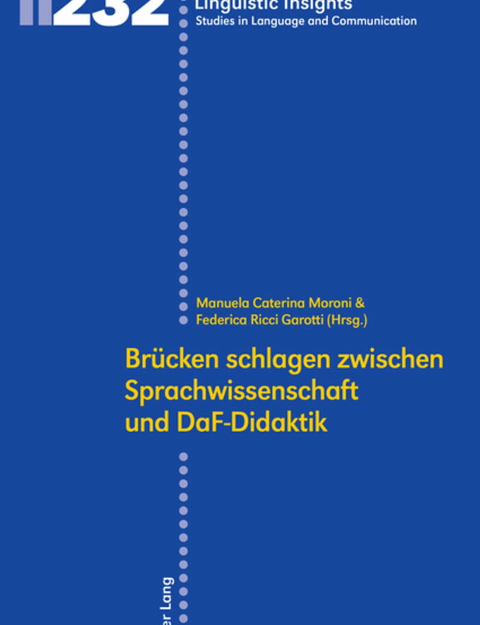 Brï¿½cken schlagen zwischen Sprachwissenschaft und DaF-Didaktik