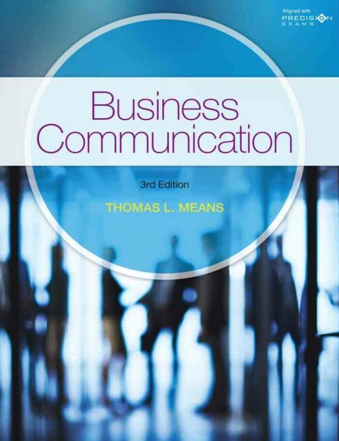 Business Communication 3rd Edition Business Communication 3rd Edition