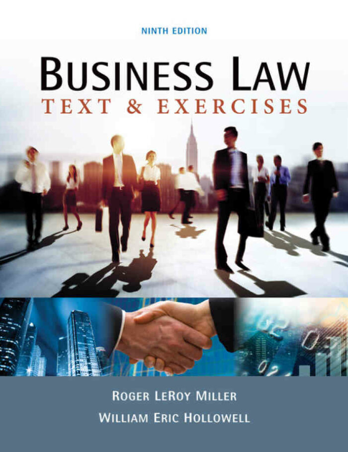 Business Law: Text & Exercises 9th Edition Business Law: Text & Exercises 9th Edition