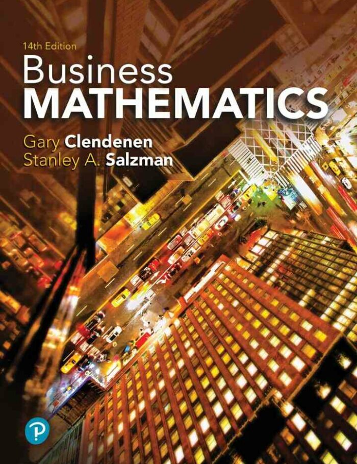 Business Mathematics, 14th Edition Business Mathematics, 14th Edition