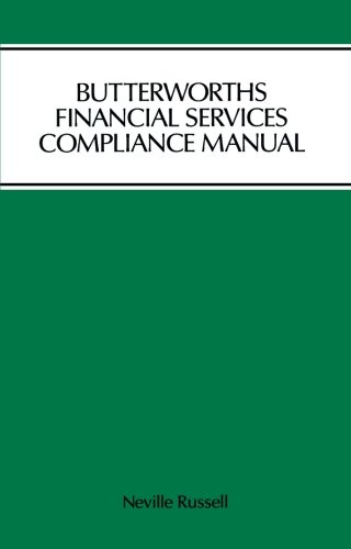 Butterworths Financial Services Compliance Manual