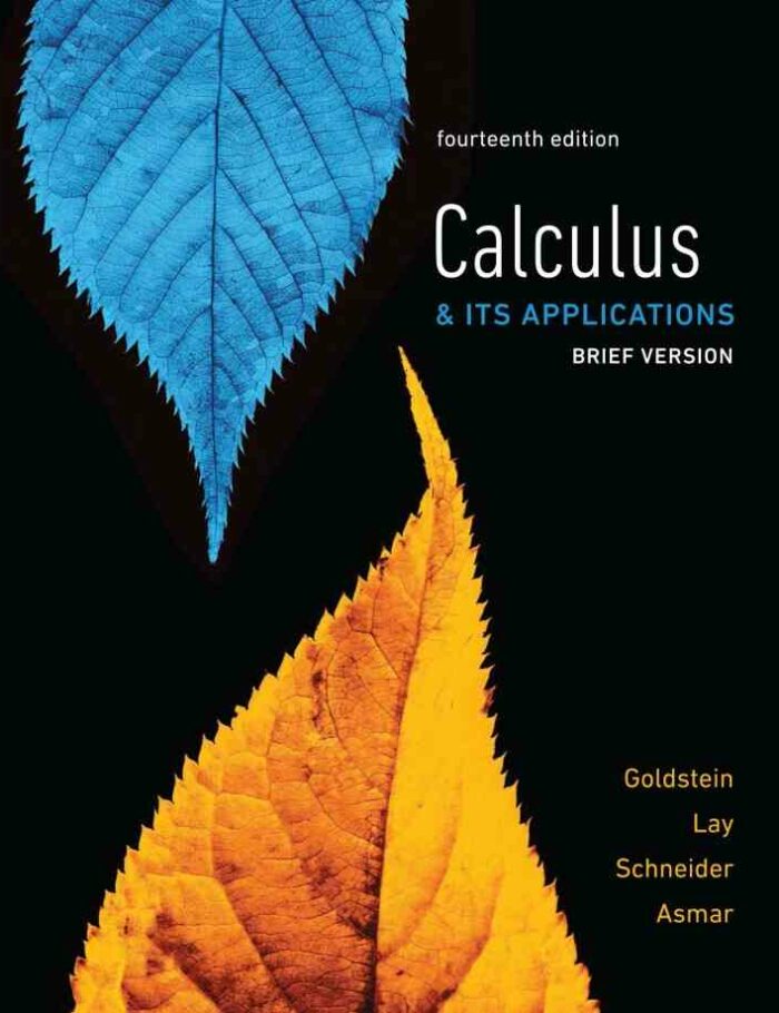 Calculus & Its Applications, Brief Version, 14th Edition Calculus & Its Applications, Brief Version, 14th Edition