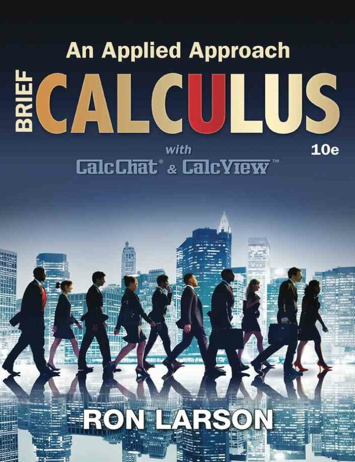 Calculus: An Applied Approach Brief 10th Edition