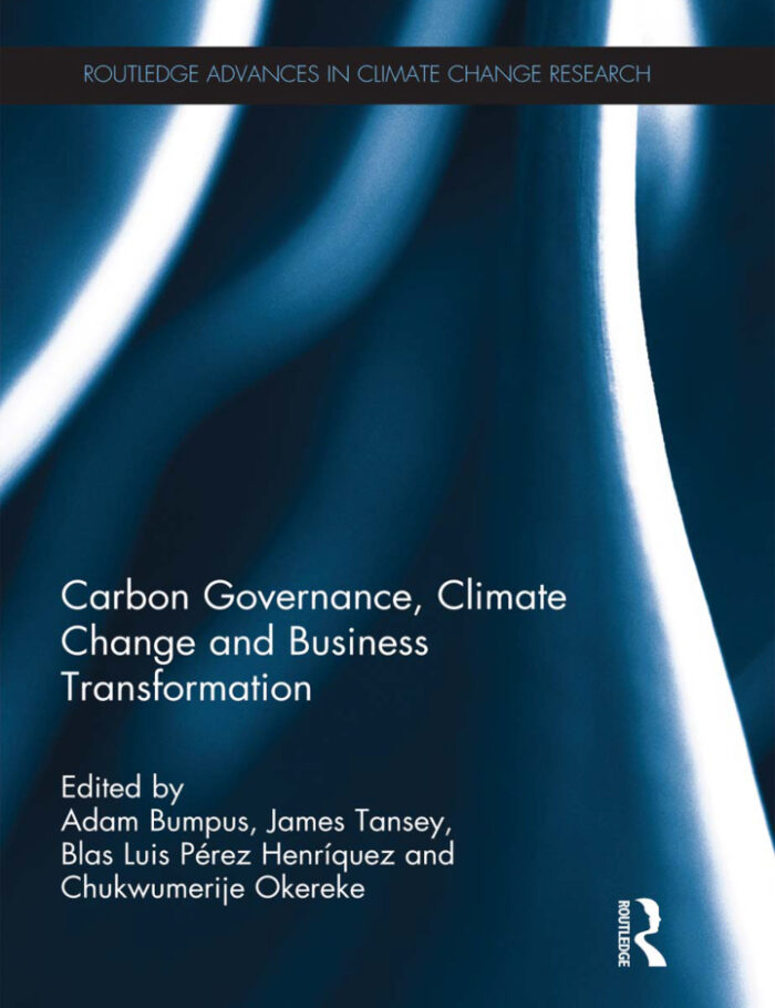 Carbon Governance Climate Change and Business Transformation