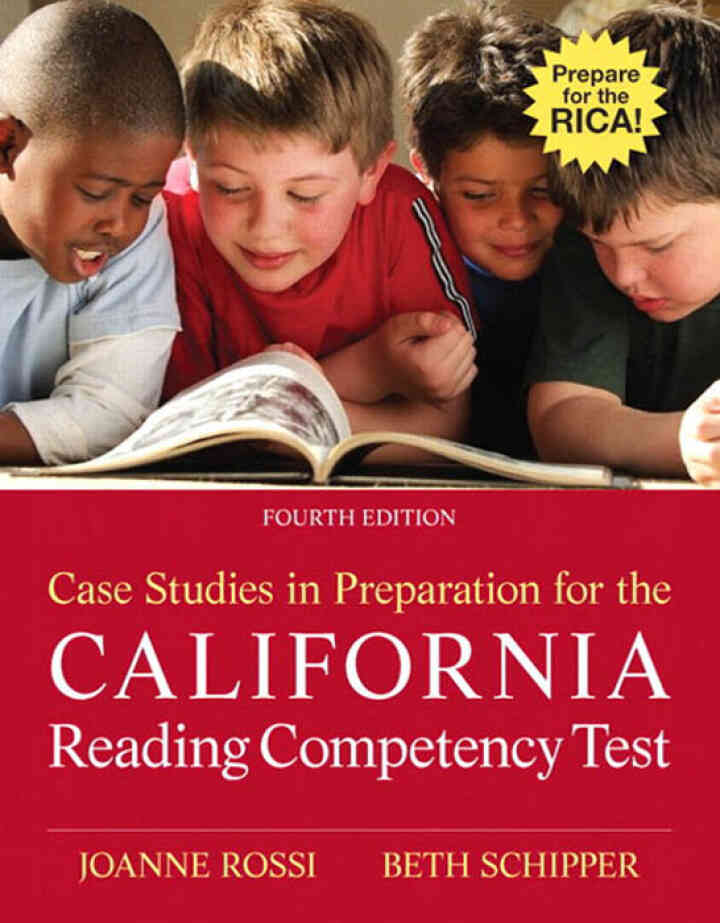 Case Studies in Preparation for the California Reading Competency Test, 4th Edition