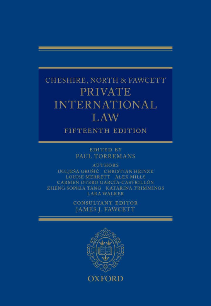 Cheshire, North & Fawcett: Private International Law 
