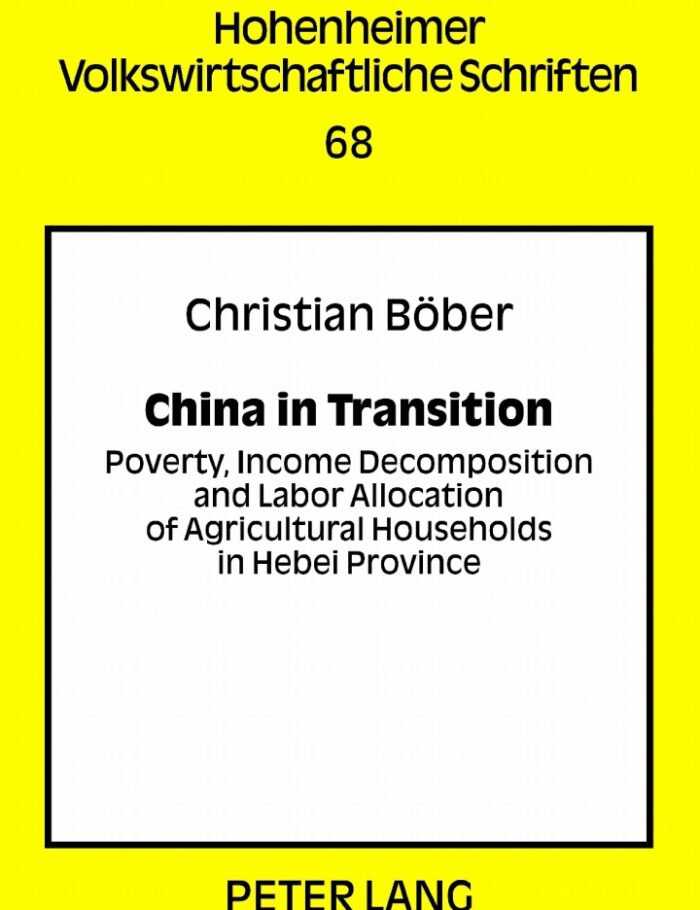 China in Transition: Poverty, Income Decomposition and Labor Allocation of Agricultural Households in Hebei Province