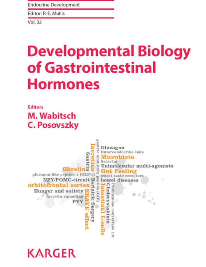 Developmental Biology of Gastrointestinal Hormones: 10th ESPE Advanced Seminar in Developmental Endocrinology, Ulm, June 2016
