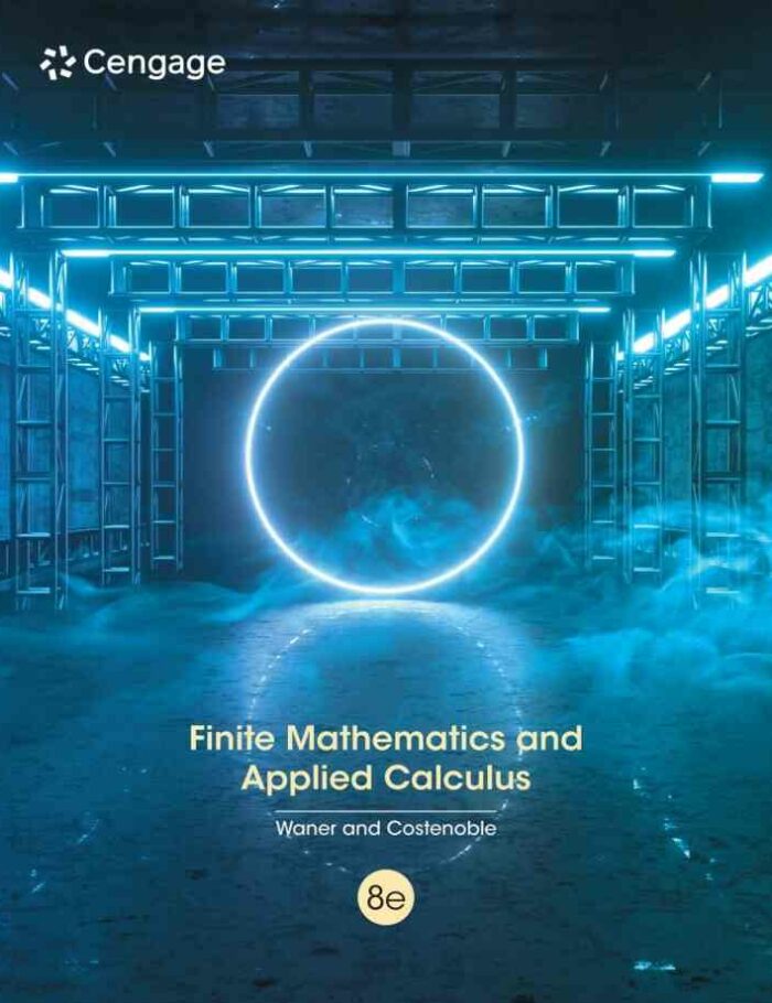Finite Mathematics and Applied Calculus, 8th Edition